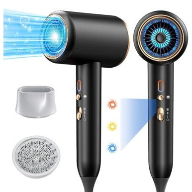 Professional High-Power Hair Dryer – Multiple Heat Settings, Cool Shot, Fast Dry