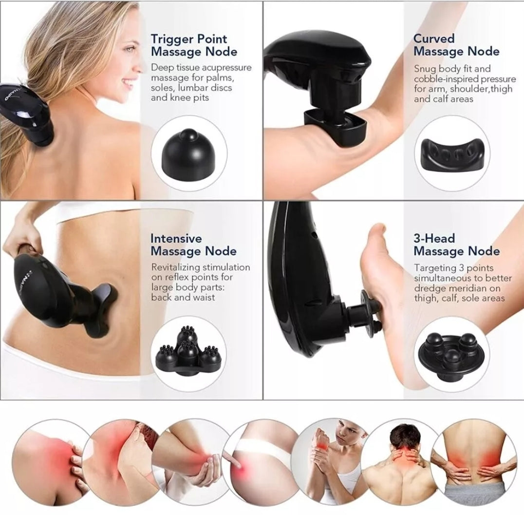Handheld Portable rechargeable body massager