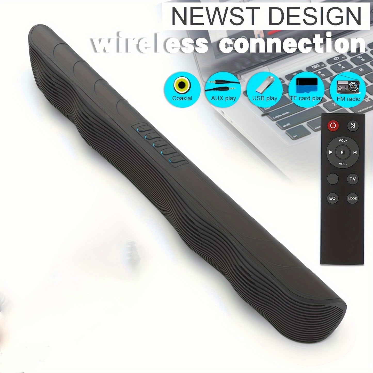 Wireless Bluetooth Speaker sounbar hifi for tv, Pc, or Mobile phone