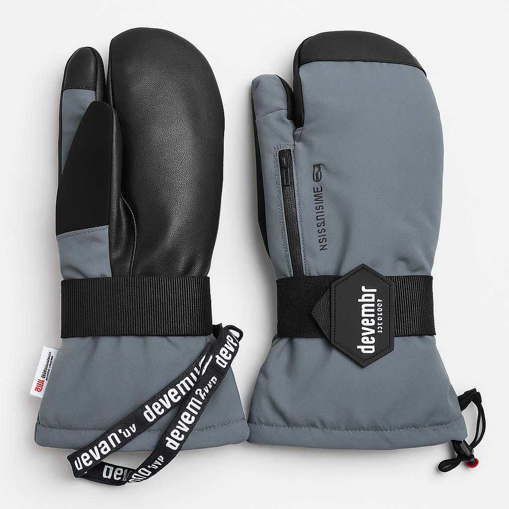 Waterproof Ski Snowboard Gloves - Wrist Protection & Touchscreen