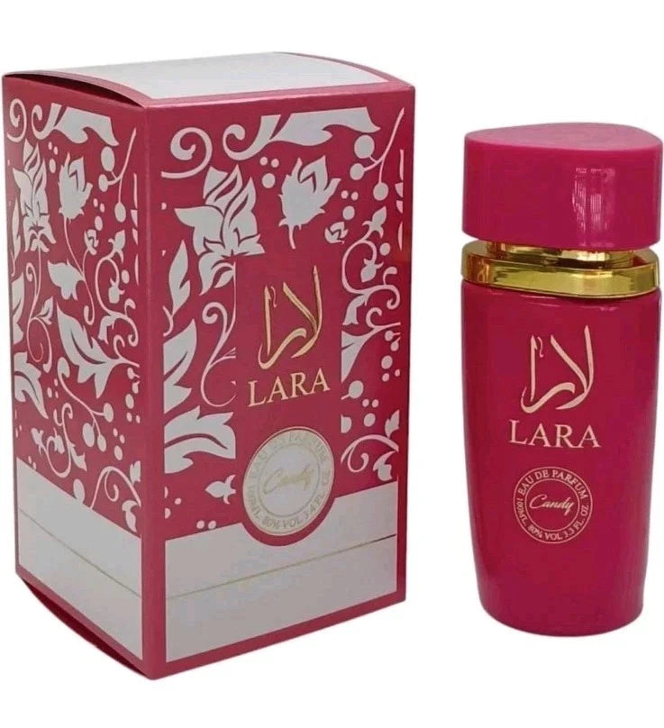 Lara Red Eau De Parfum 100ml for Women | Elegant Candy Sweet Long Lasting scent