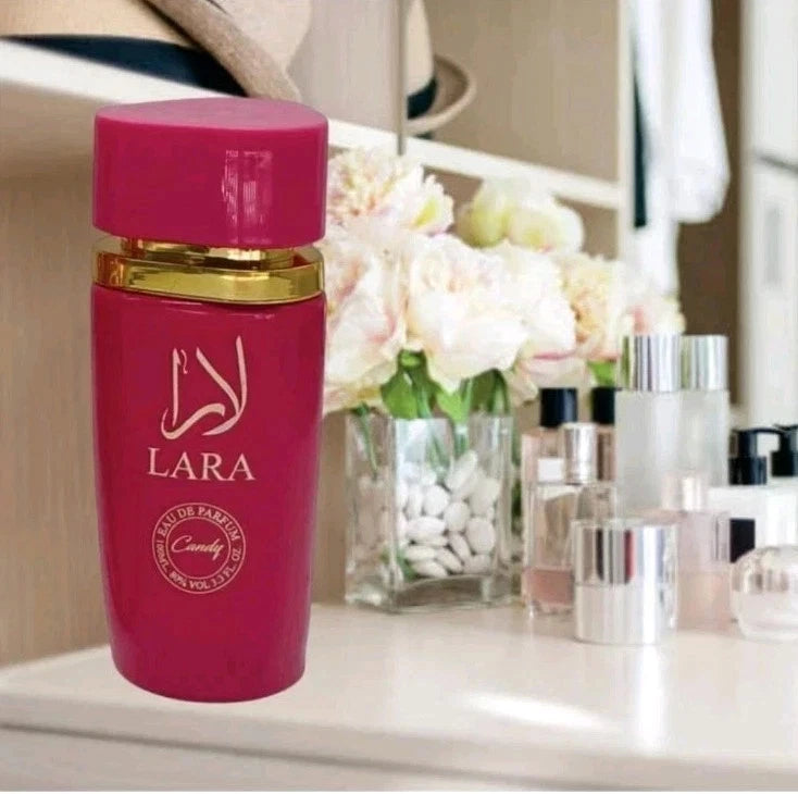 Lara Red Eau De Parfum 100ml for Women | Elegant Candy Sweet Long Lasting scent