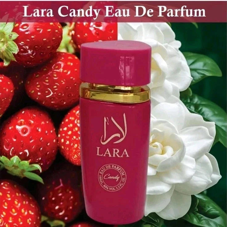 Lara Red Eau De Parfum 100ml for Women | Elegant Candy Sweet Long Lasting scent