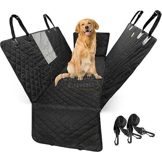 iPuppy 4-in-1 Dog Pets Car Back Seat Cover Protector Waterproof Hammock