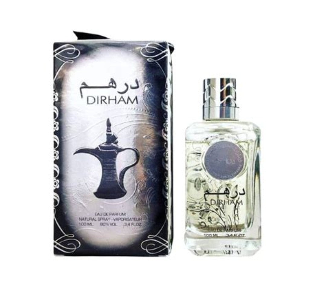 100ML DIRHAM SILVER EDP UNISEX PERFUME SPRAY BY ARD AL ZAAFARAN 100% GENUINE