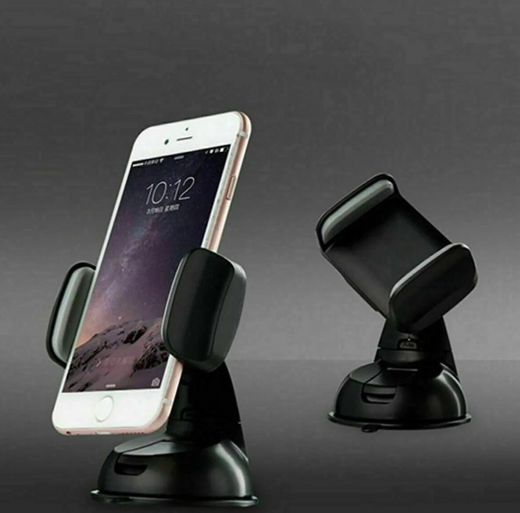 Car Phone Holder, In Car Suction Dash Windscreen Universal Mount 360