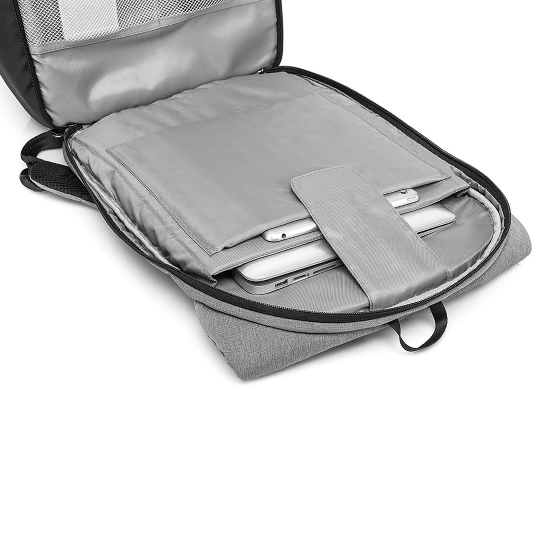 New Riseicon Liberty 1 Grey - Anti theft USB charging waterproof laptop backpack