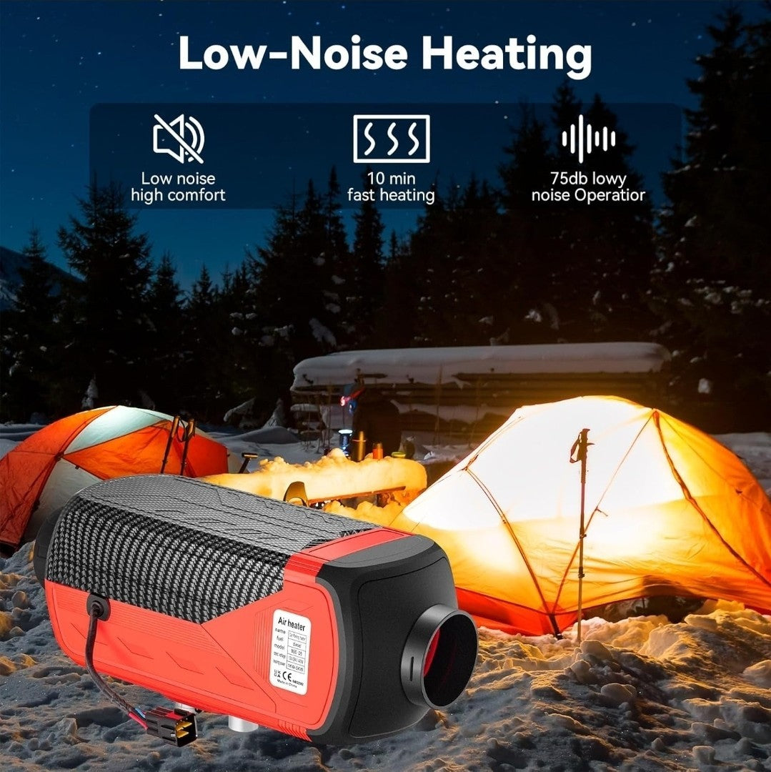 12V/24V Diesel Night Parking Heater 5KW Advanced Remote/Lcd,Car Truck Camper Van