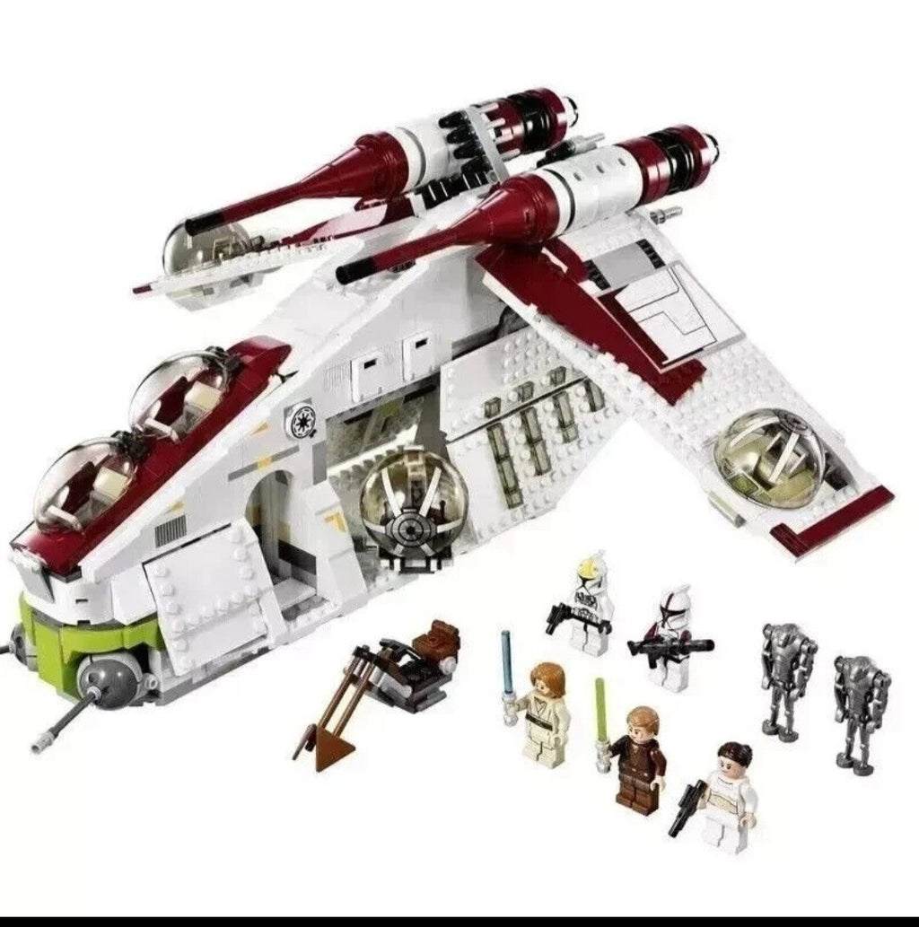 STAR WARS Republic Gunship Complete Set (REPLICA (75021) BRAND NEW NO BOX