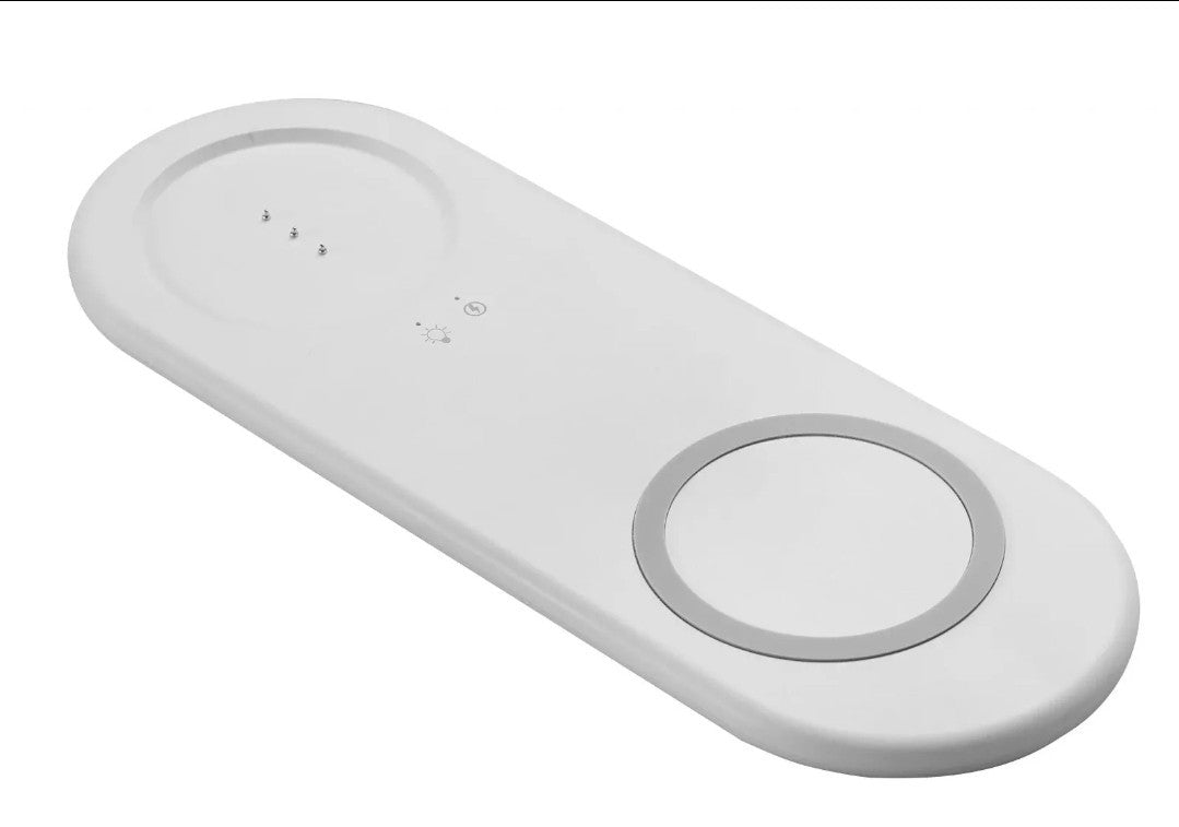 Link2Home Portable Wireless Smart Phone Fast Charging Station with Night Light