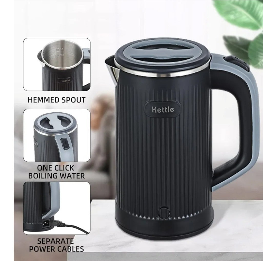 Green 0.8L Electric Kettle-600W Fast Boil, Portable, Energy Efficient  Auto shut
