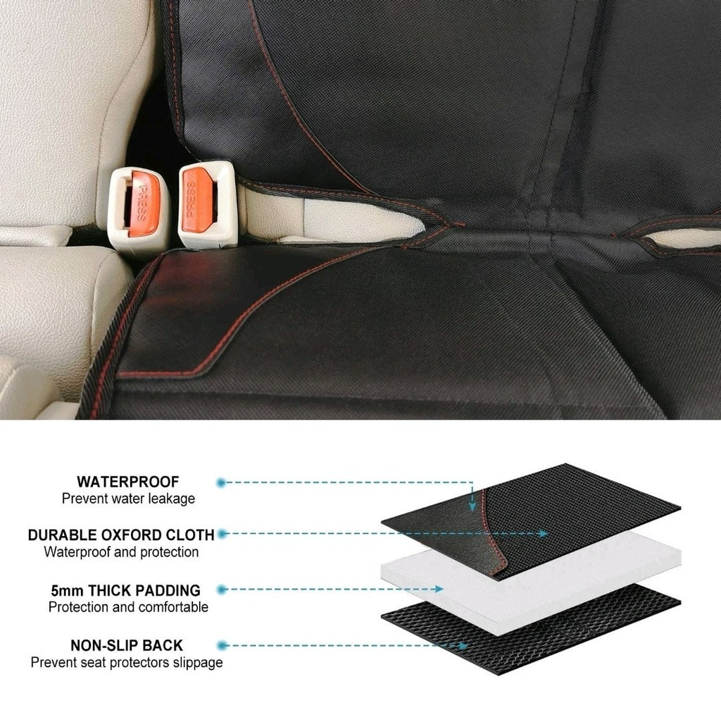 Pack Of 2 Car Seat Protector Cover – Waterproof, Non-Slip,Universal Fit