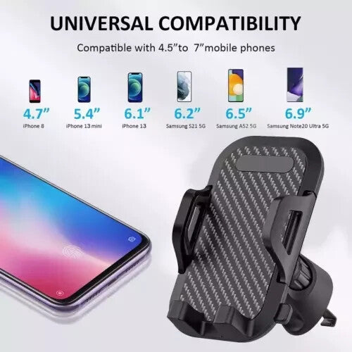 360°Car Phone Holder Universal Mount Mobile Windshield Dashboard/Air Vent desk