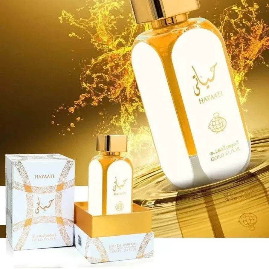 Hayaati Gold Eau De Luxury Perfum Fragrance 100ml, Mahbub | Unisex Long Lasting