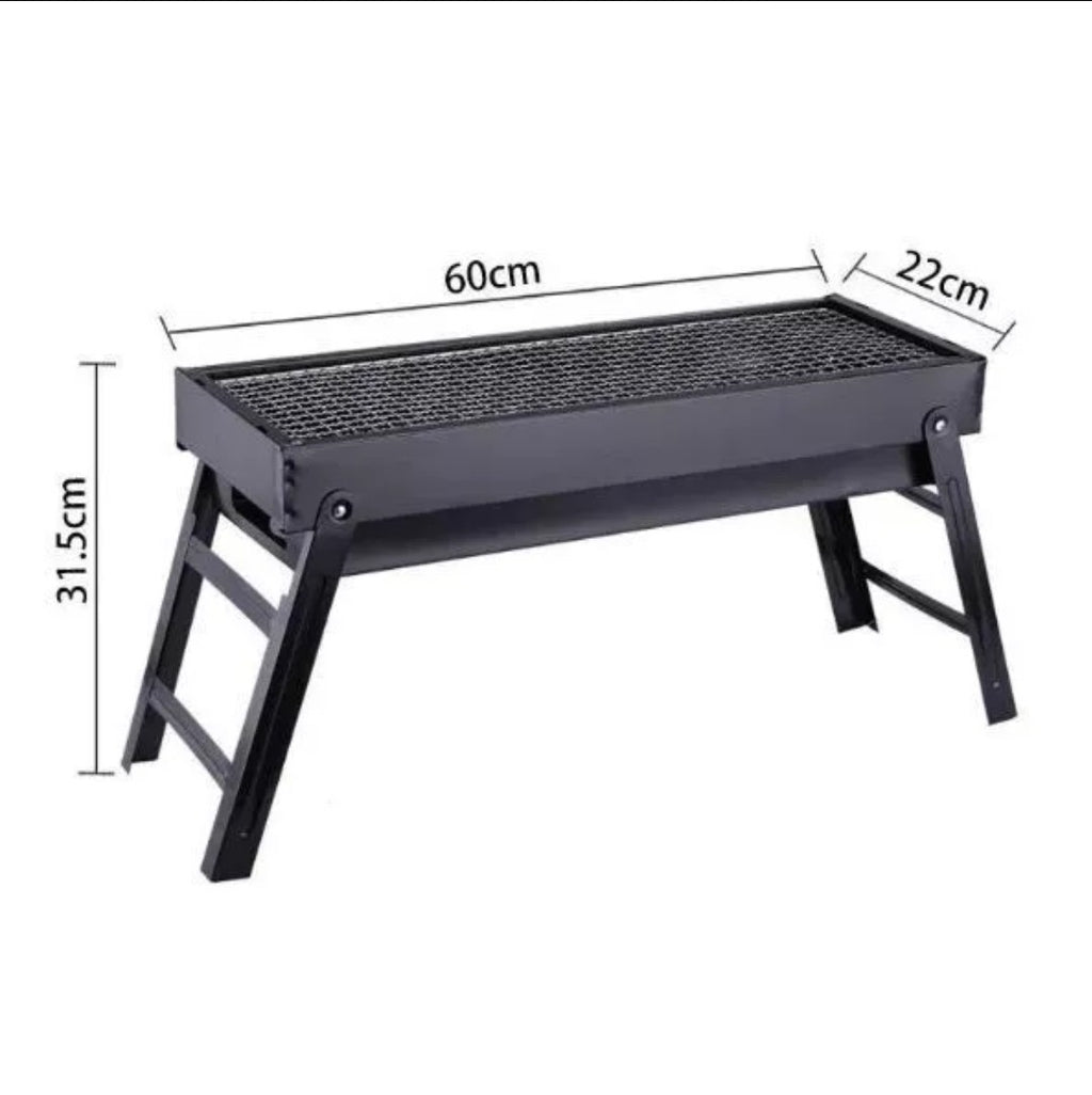 Portable Folding Charcoal BBQ Barbecue Camping Grill Travel Picnic Outdoor