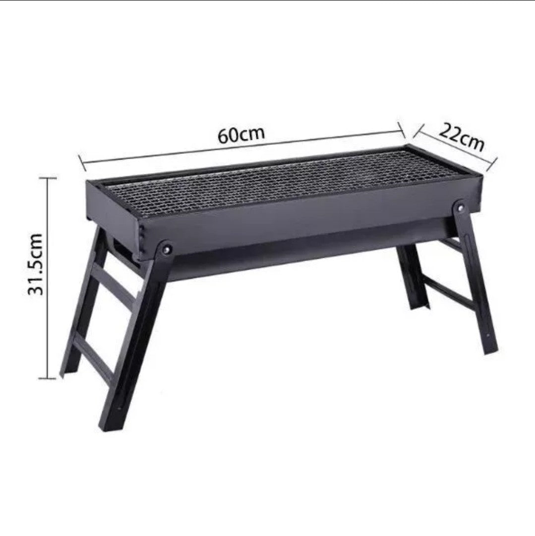 Portable Folding Charcoal BBQ Barbecue Camping Grill Travel Picnic Outdoor