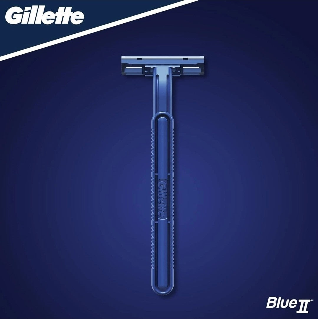 5x Gillette Blue 2 Disposable Men's Razor 1 Pack New