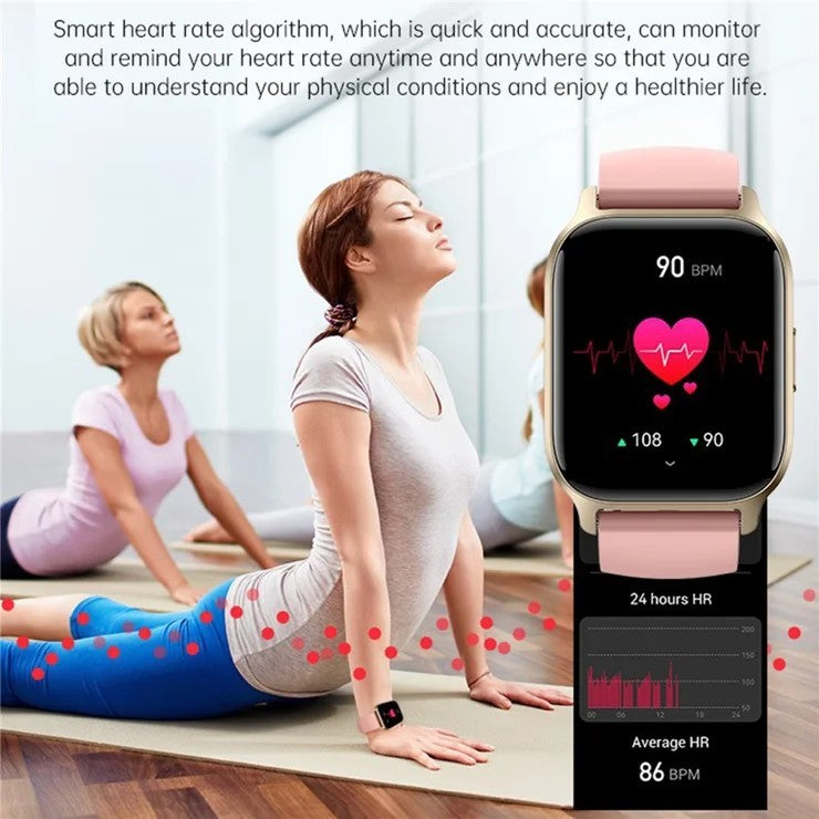 Smart Watch Fitness Tracker Heart Rate Bluetooth Call Men Women Sport Watches UK