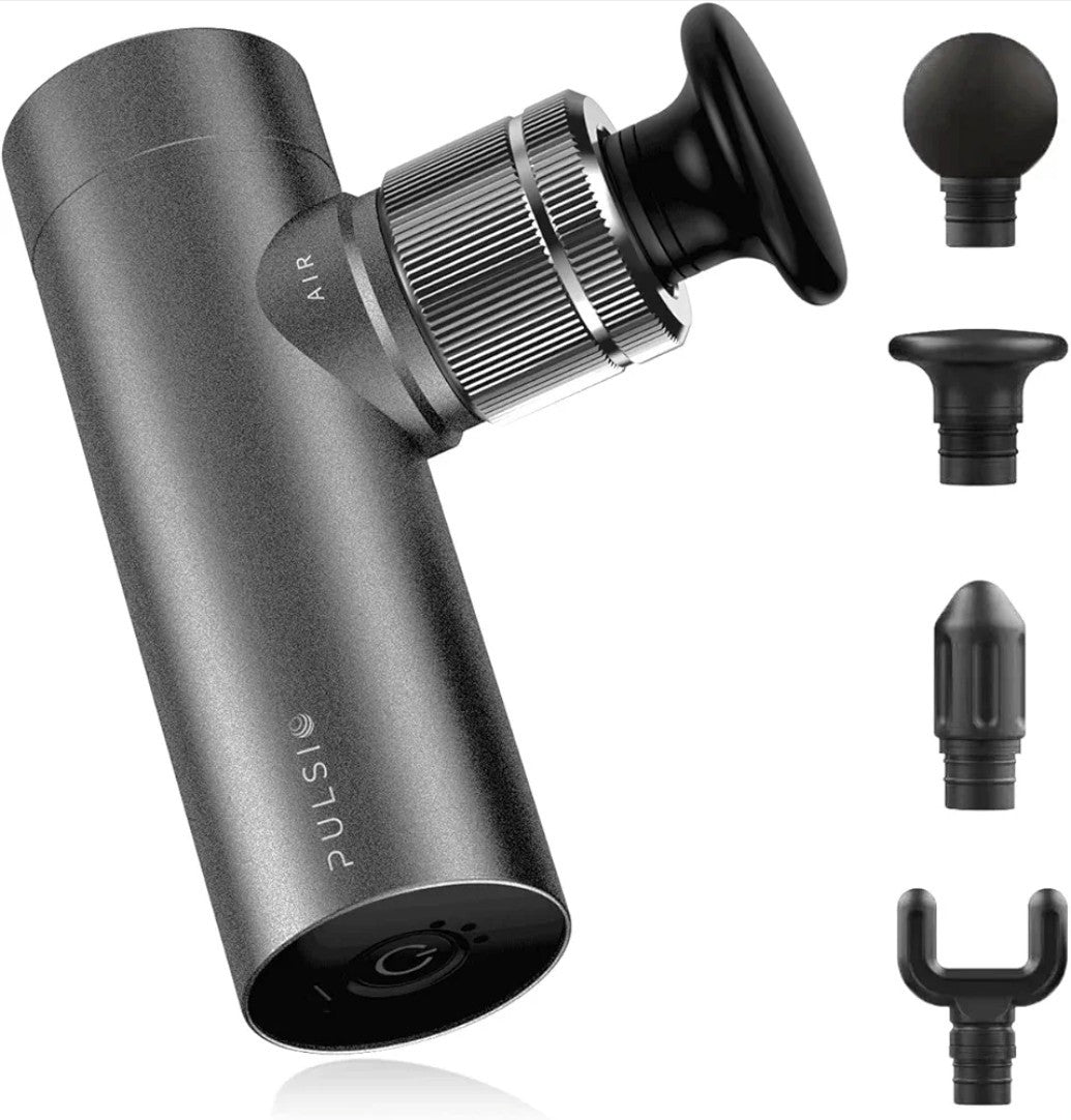 PULSIO Air Mini Massage Gun – Portable Deep Tissue Muscle Massager, Lightweight 