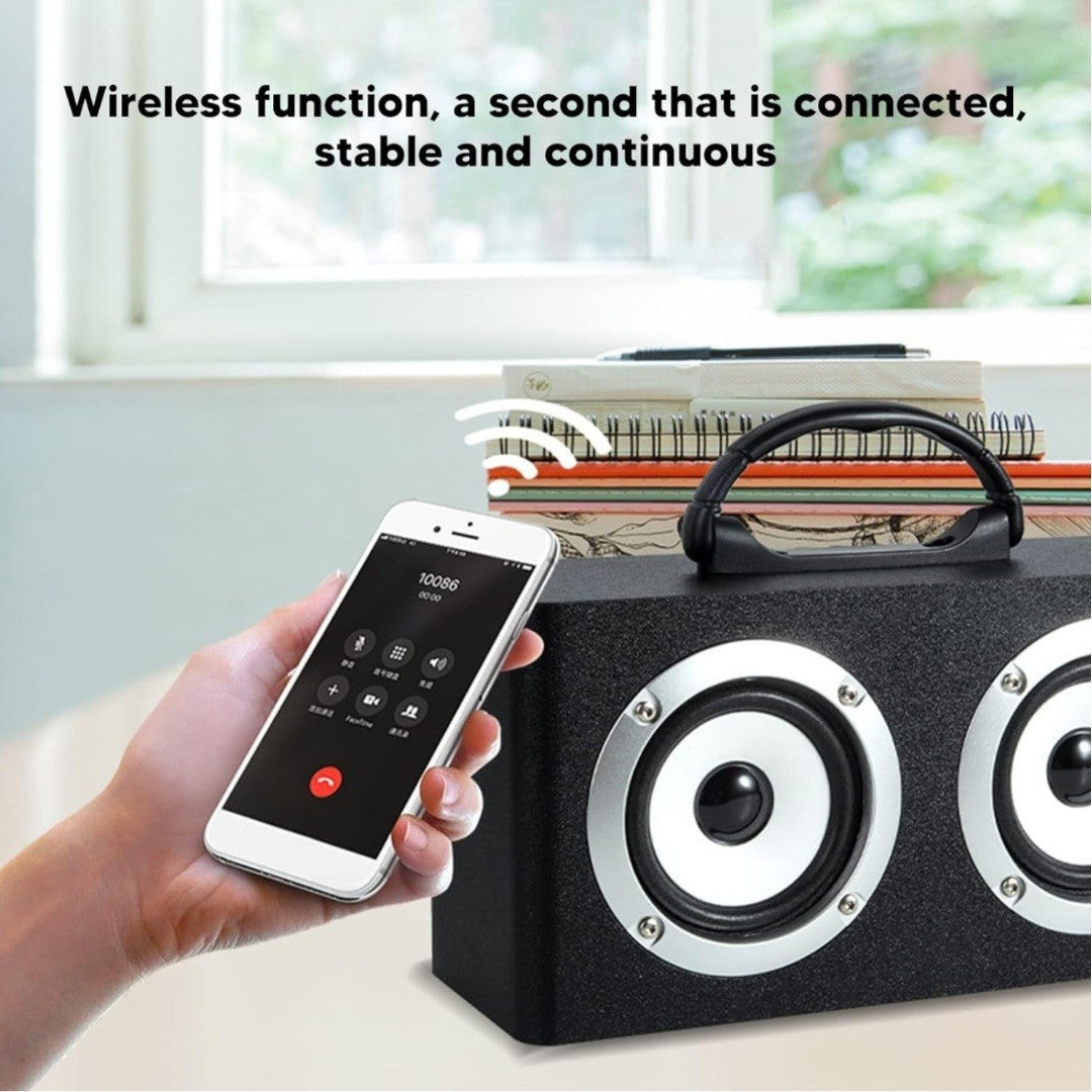 Wireless Bluetooth Speaker,Deep Bass Clear Midrange Sound PortableDesktop Speakr