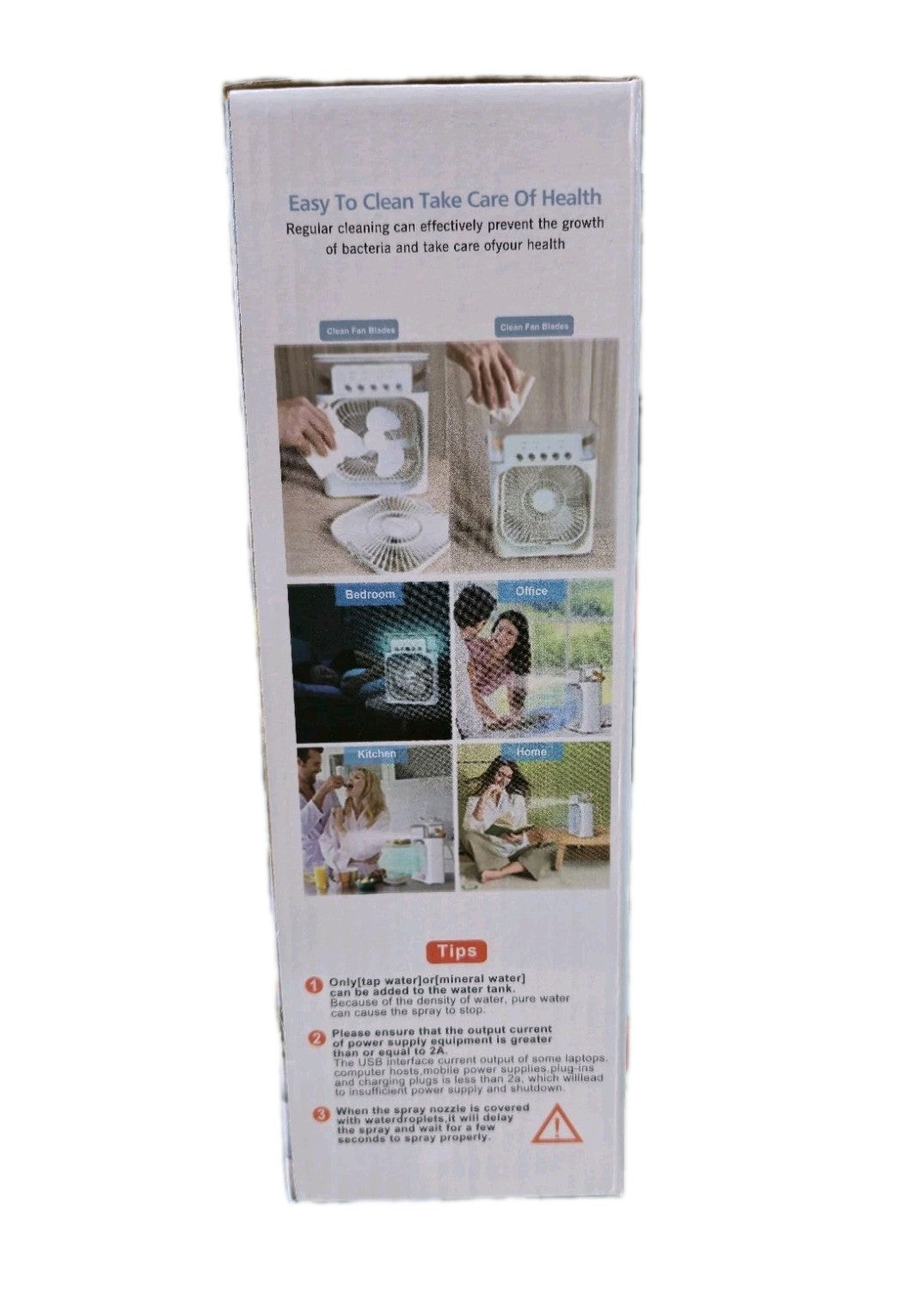 Portable Mini Air Cooler Mist Fan Humidifier – 3-in-1 Cooling Power for Any Room