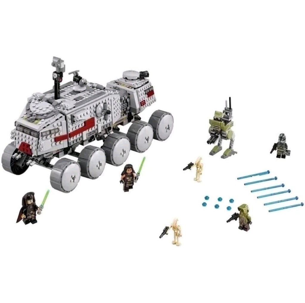 Star Wars Clone Turbo Tank Building Blocks Set MOC Bricks with Figures