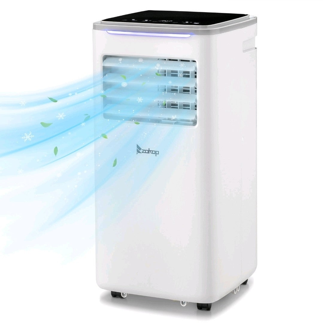 3 In 1 Portable Air Conditioner 8000BTU Mobile AC Unit, Fan,Dehumidifier