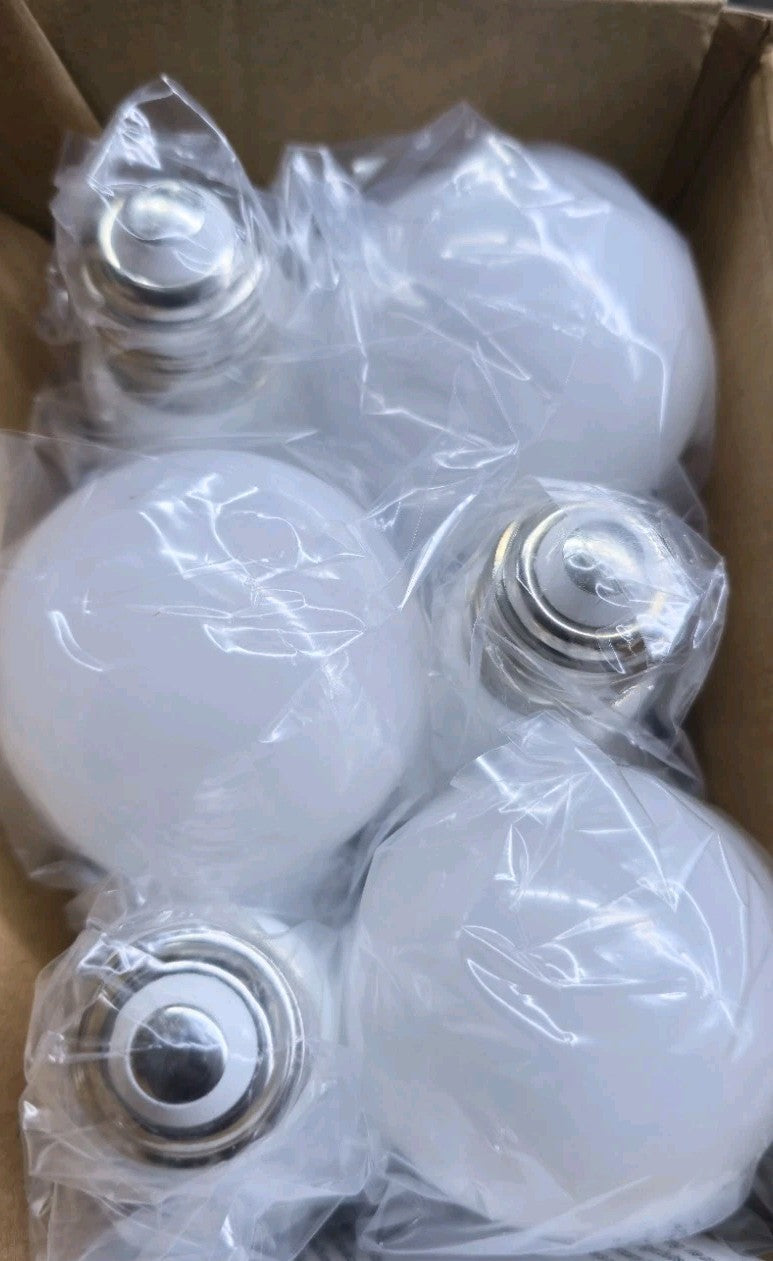 6 Pack E27 LED Bulb Cool White 9W (60W Eqv) 6000K 806lm A60 Standard Screw Light