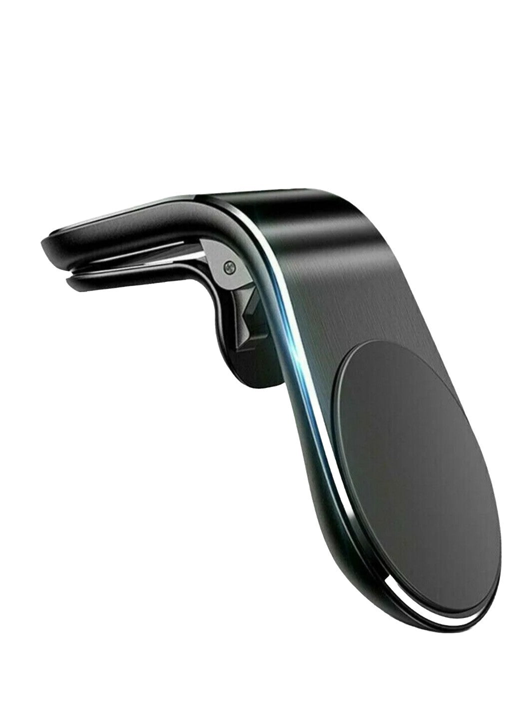 Car Air Vent Mobile Phone Mount Holder Stand Metal Magnetic, Strong Mini Size 