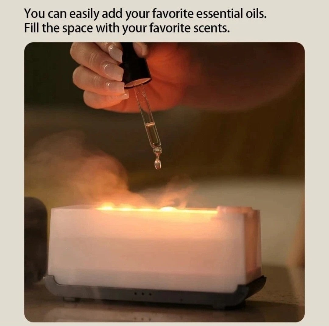 New Mini Air Humidifier With LED Colorful Light Rechargeable Lightweight