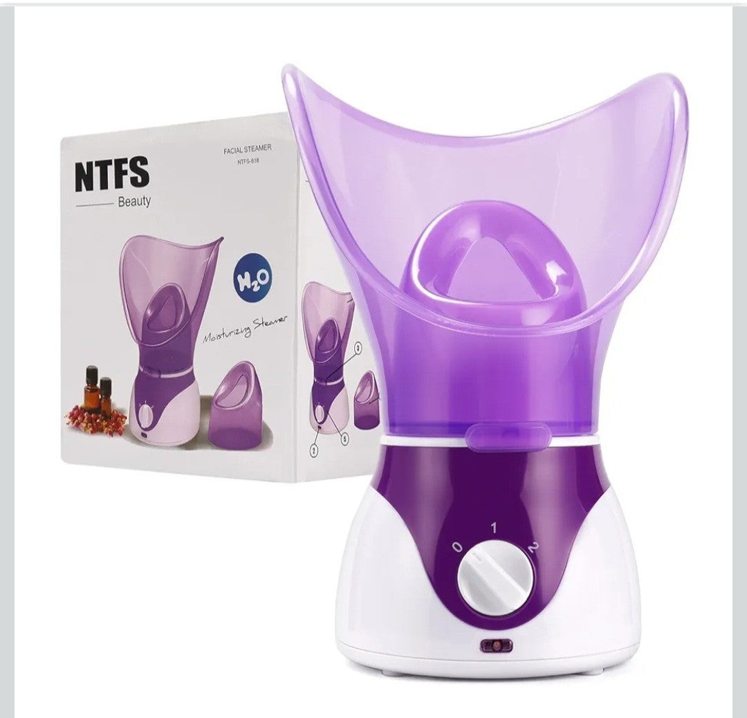 Facial Skin Care Steamer Pro Face Sprayer SPA Pores Steam Clean Sauna Mist UK