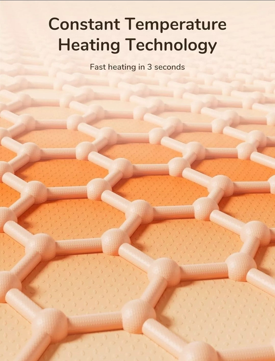 JISULIFE 5400mAh Rechargeable Hand Warmer Power Bank Portable – 3 Heat Levels