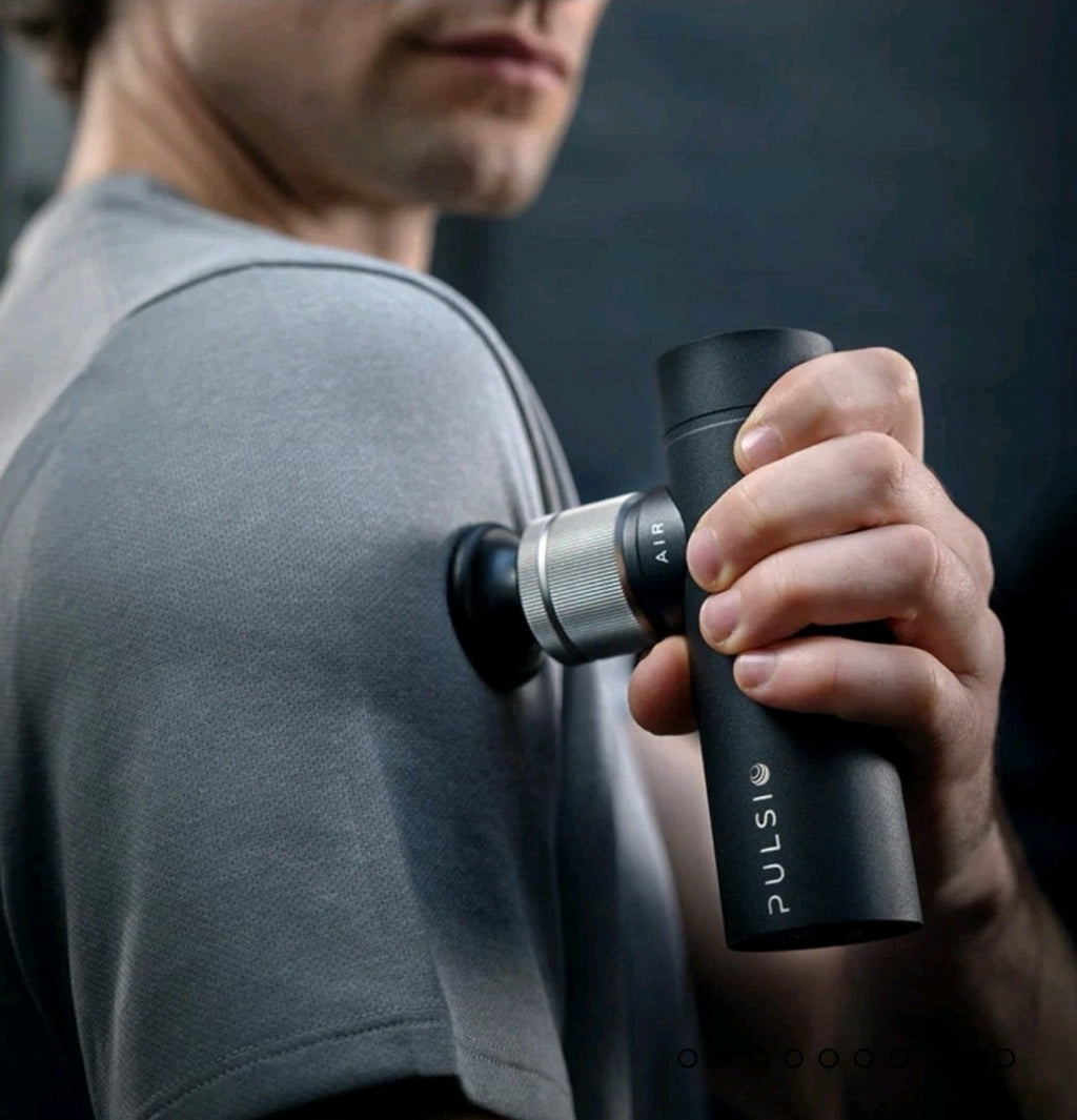 PULSIO Air Mini Massage Gun – Portable Deep Tissue Muscle Massager, Lightweight 
