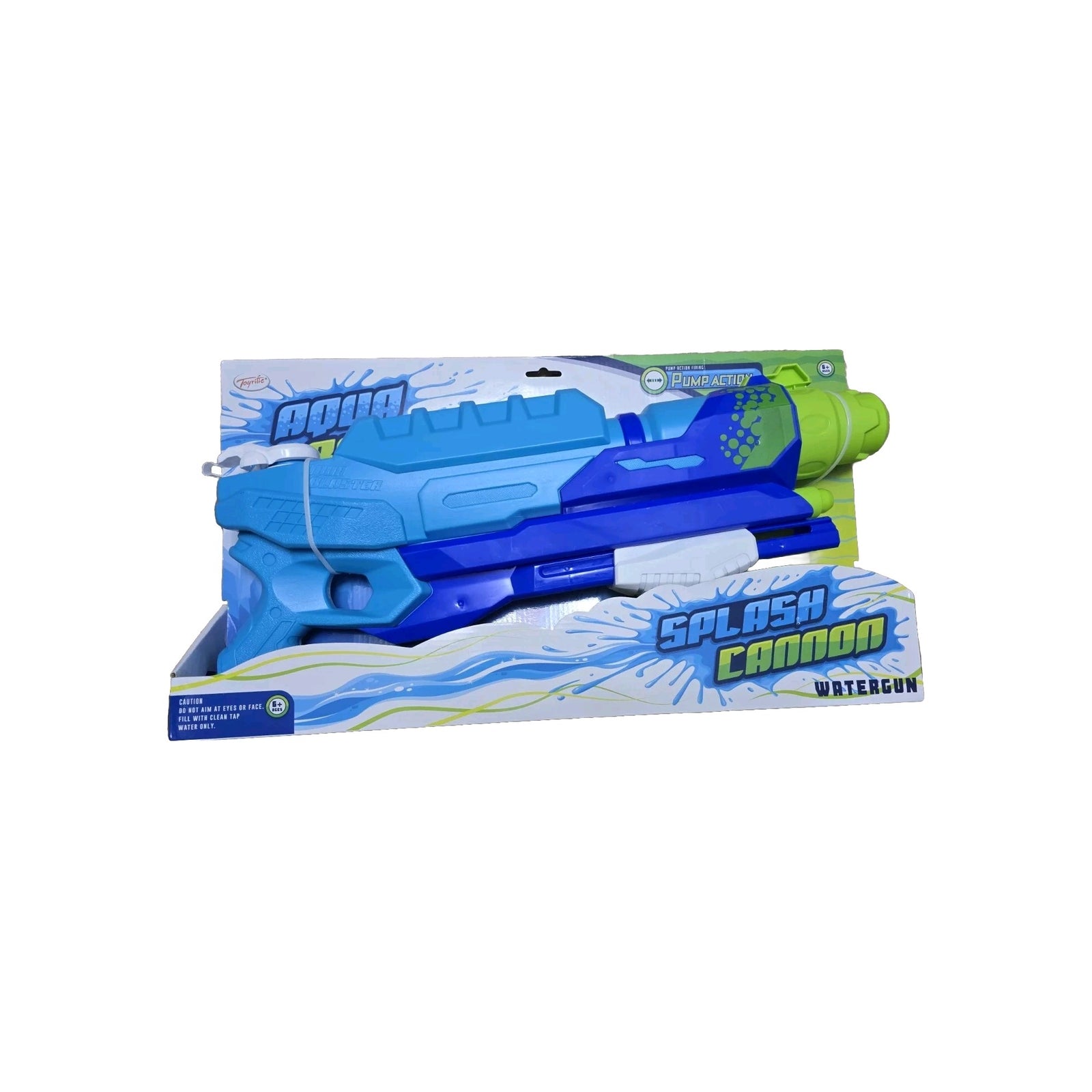 Pump Action Water Gun Aqua Blaster Splash Cannon Garden Games Super Water Pistol