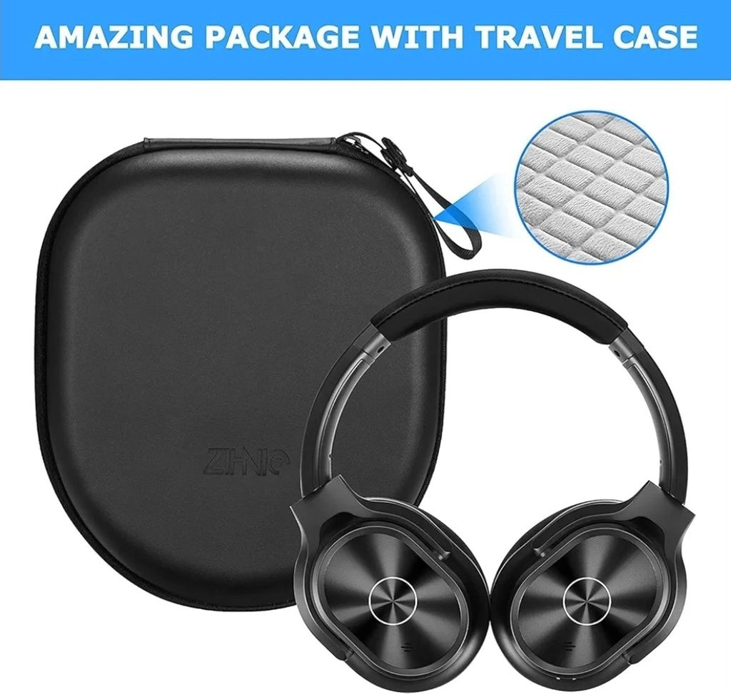 ZIHNIC PN 9 Wireless Bluetooth Headphones Active Noise Cancelling Foldable 40H