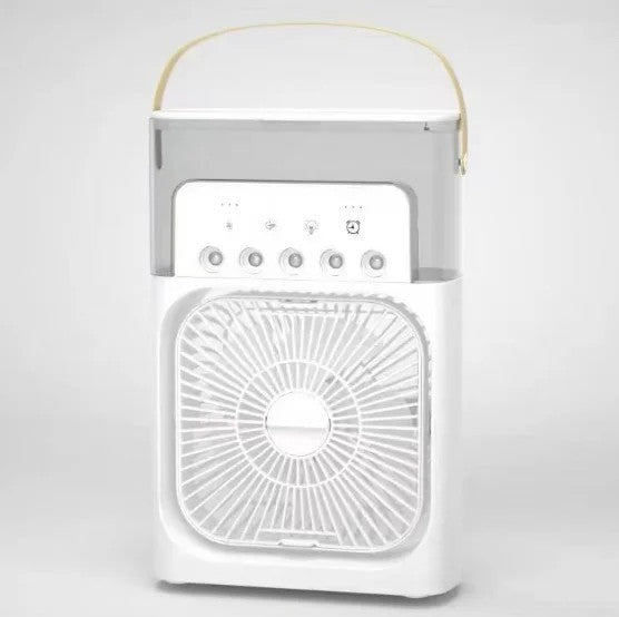 Portable Mini Air Cooler Mist Fan Humidifier – 3-in-1 Cooling Power for Any Room