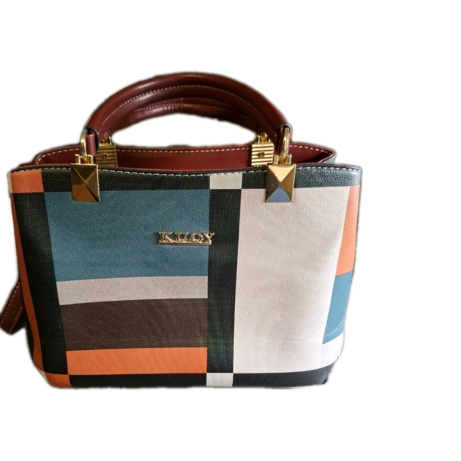 Shoulder Bag with Hairball for Women Versatile Bag Leather Crossbody Bag Tote