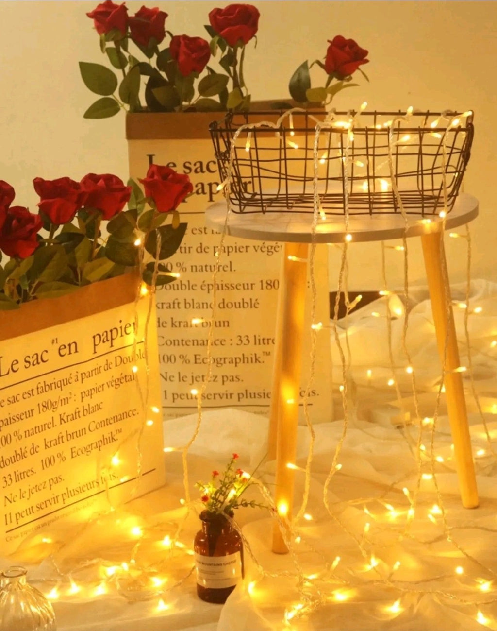 10M Christmas LED String Light Purple For Indoor & Outdoor Usb Plugin + Remote 