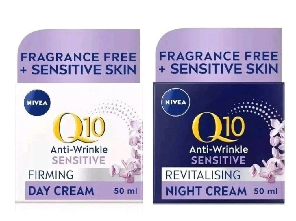 Nivea 50ml Q10 Anti-wrinkle Day Cream-50ml Q10 Night Cream Suitable For All Skin