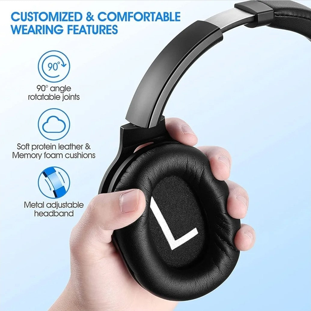 ZIHNIC PN 9 Wireless Bluetooth Headphones Active Noise Cancelling Foldable 40H