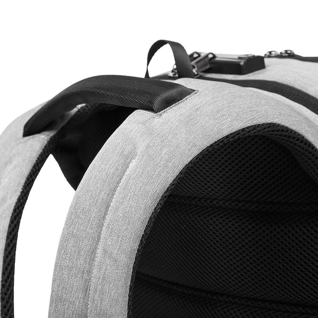 New Riseicon Liberty 1 Grey - Anti theft USB charging waterproof laptop backpack