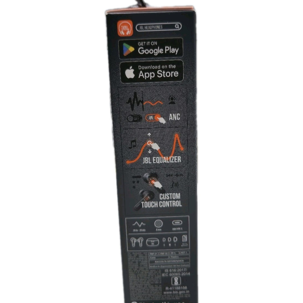 Genuine JBL  Tune Beam Pure Bass Wireless Bluetooth Earbuds,Earphones Black New 