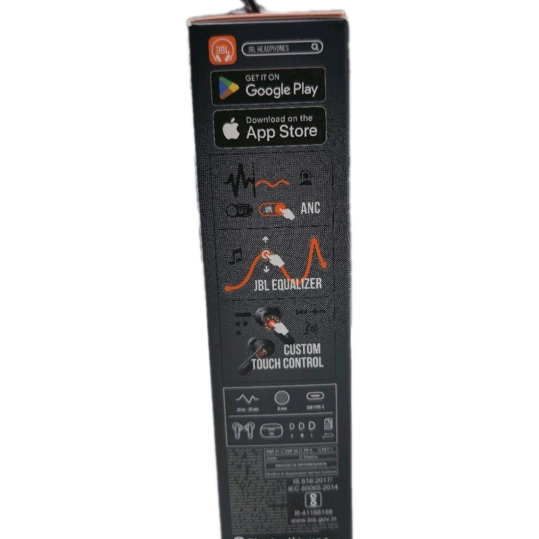 Genuine JBL  Tune Beam Pure Bass Wireless Bluetooth Earbuds,Earphones Black New 