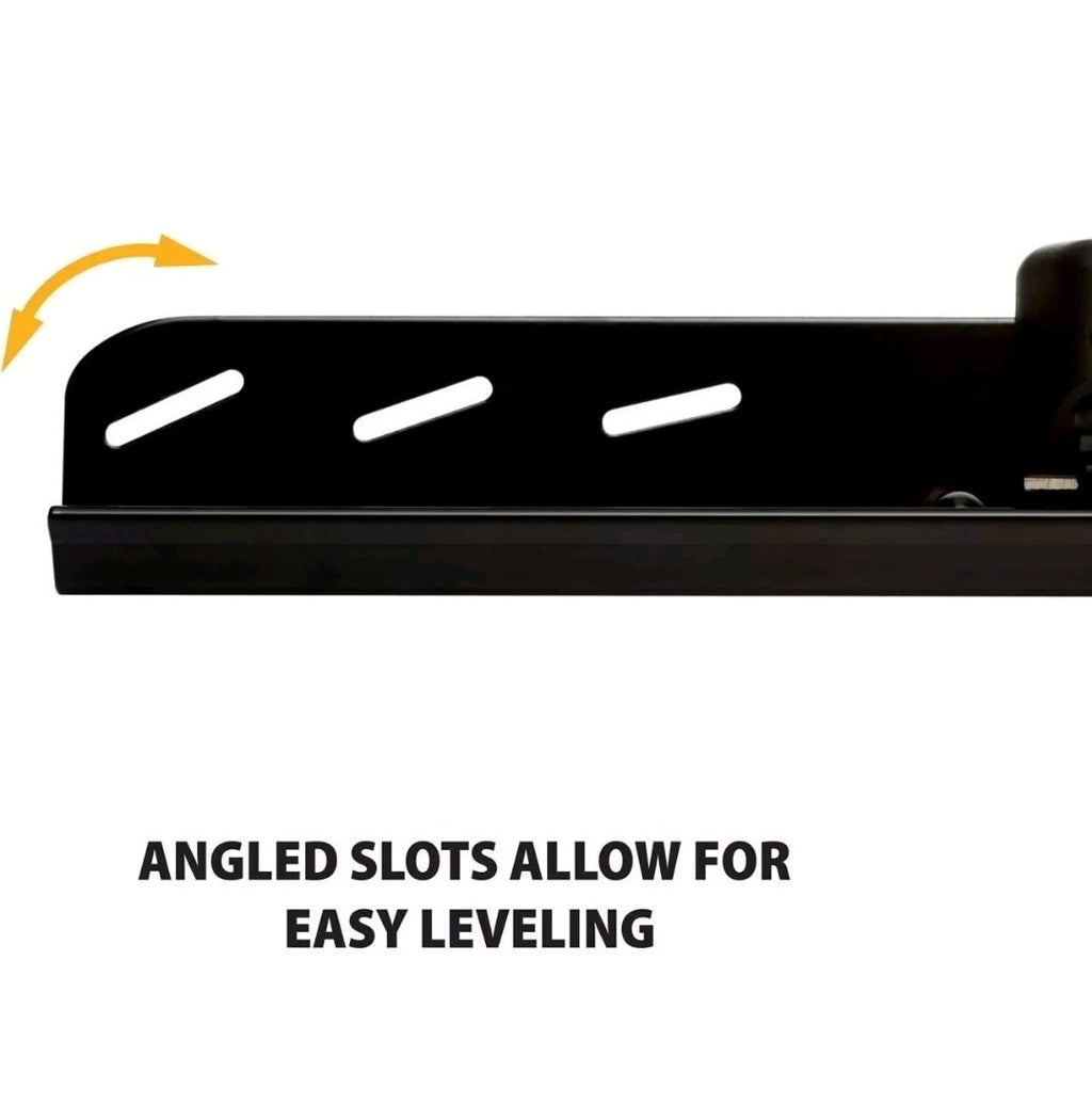SANUS SimplySafe Fixed Slim TV Wall Mount for 47"-80" Sreens - Black Heavy Duty 