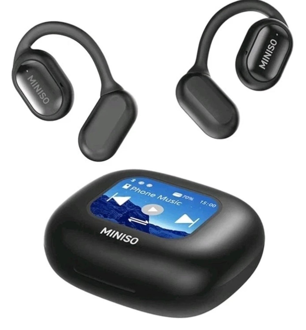 MINISO X30 Wireless AI Translation Earbuds Open Ear Bluetooth Headphones 30H