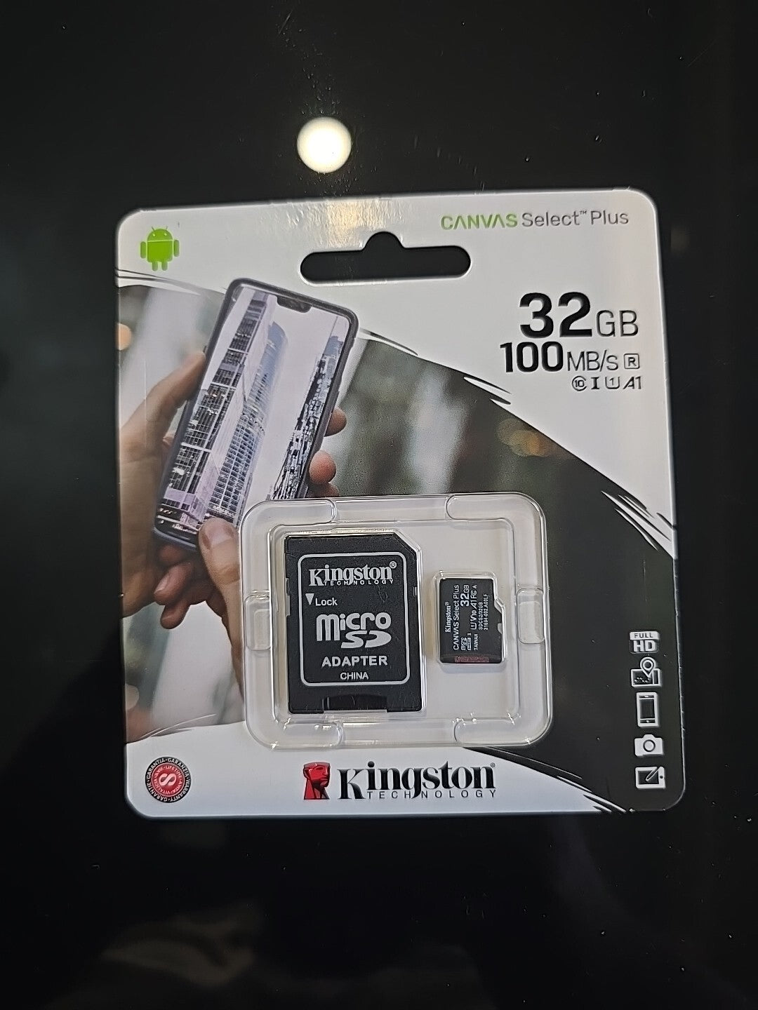 2x New Genuine Kingston 32gb Micro SD Memory Card SDHC SDXC Card TF Class 10