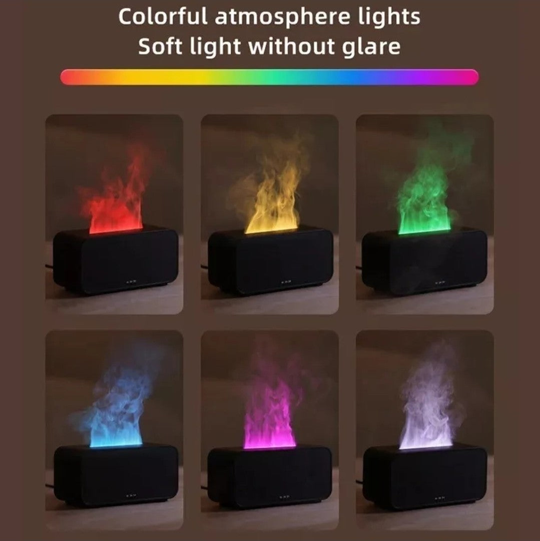 New Mini Air Humidifier With LED Colorful Light Rechargeable Lightweight