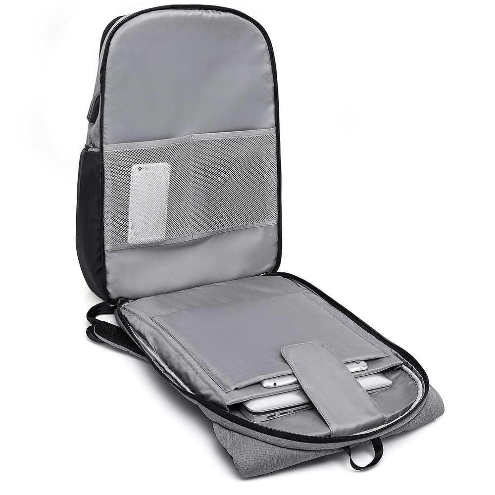 New Riseicon Liberty 1 Black  Anti theft USB charging waterproof laptop backpack