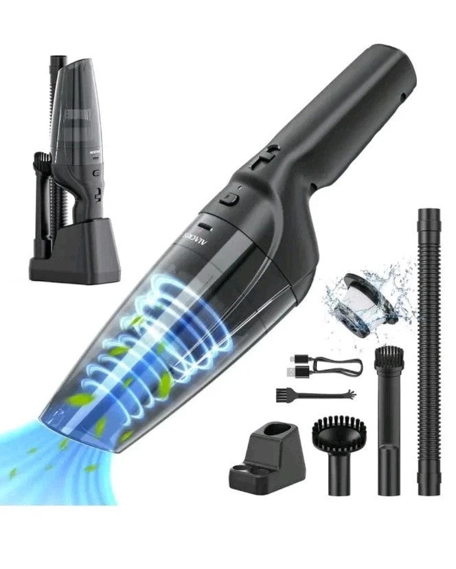 ALACRIS Cordless Handheld Vacuum Cleaner 9500PA – Powerful Suction, Charging Doc