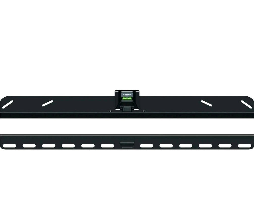 SANUS SimplySafe Fixed Slim TV Wall Mount for 47"-80" Sreens - Black Heavy Duty 